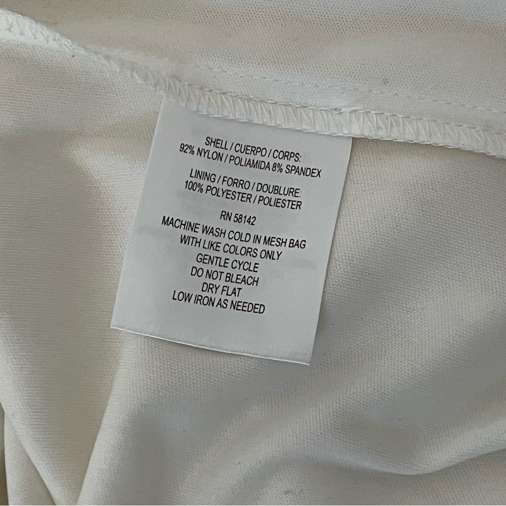 London Times White Midi Dress with Lace Trim - Picture 12 of 13